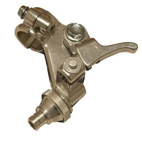 Emgo 34-38154 Clutch Lever Bracket - Polished #34-38154 1