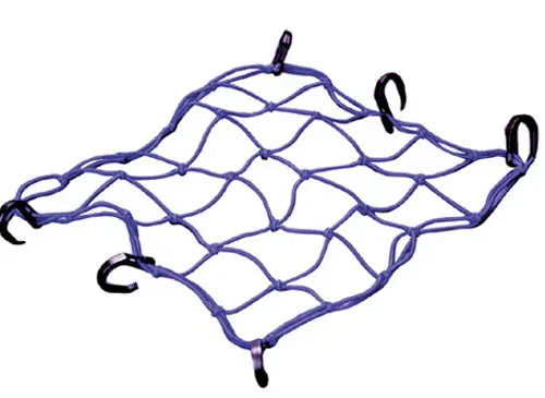 Emgo 78-60503 Expandable Cargo Net 15X15 - Purple #78-60503 1