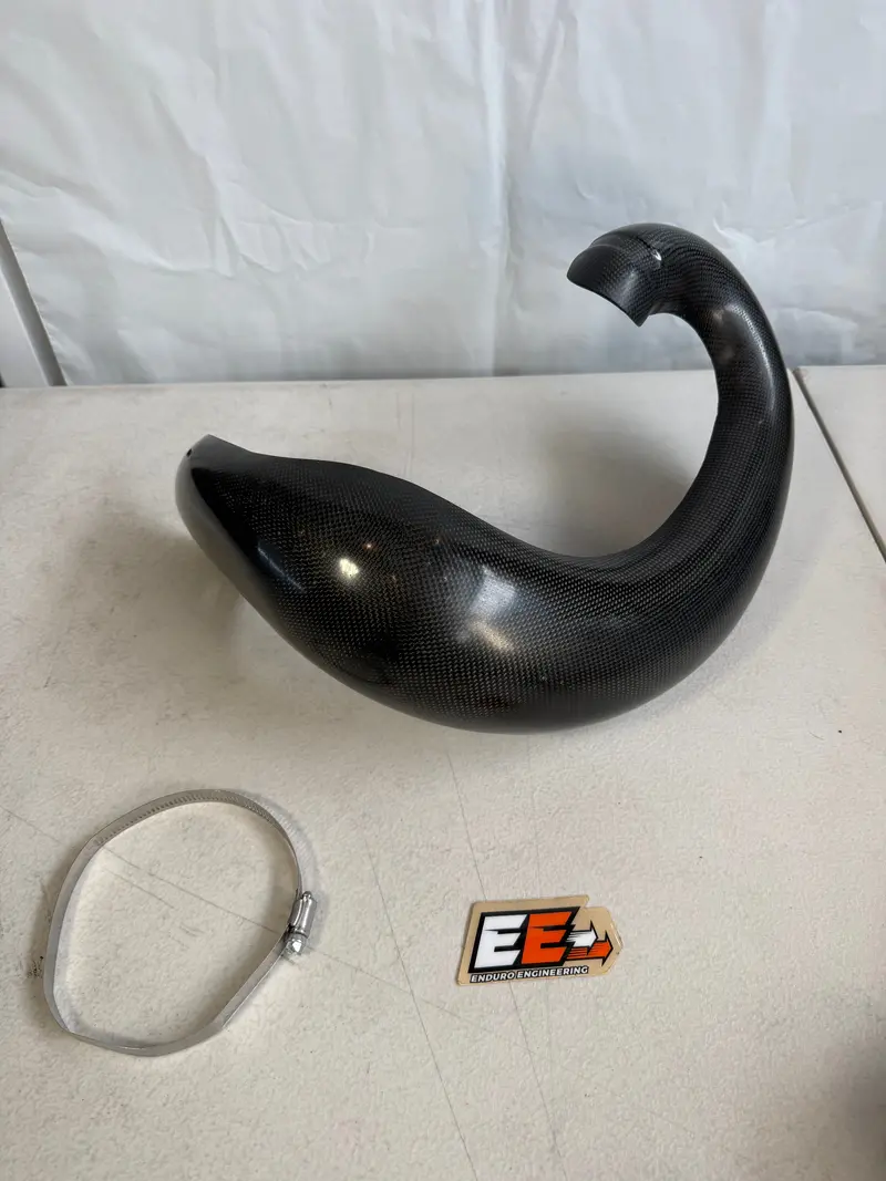 Enduro Engineering Carbon Fiber Pipe Guard Fmf For Husqvarna Te 300 Pro 2024#40-1123 1
