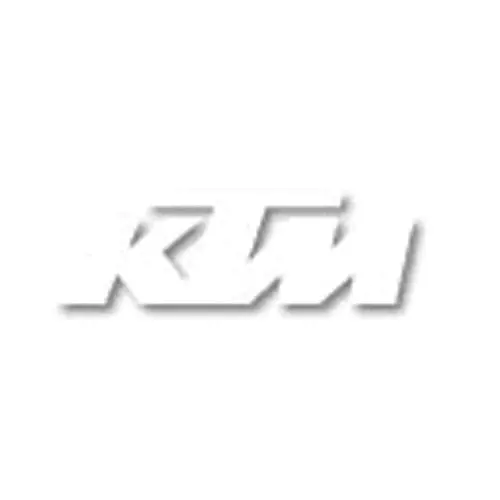 Factory Effex 1' Die-Cut Stickers Ktm White 2016#19-94550 1