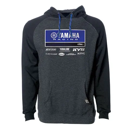 Factory Effex 2021 Yamaha Racewear Pullover / Charcoal-Black M#24-88222 1