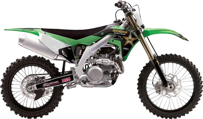 Factory Effex 2023 Rockstar Kawasaki Graphic Kit For Kawasaki Kx450f 16#26-07140 1