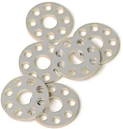 Factory Effex 25Mm Drilled Washers Silver#22-36716 1