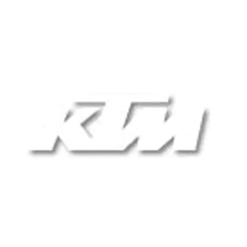 Factory Effex 3' Die-Cut Stickers Ktm White 2016#19-94554 1