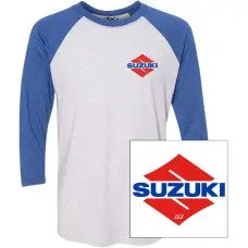 Factory Effex Apparel Tee Bb Suz Wedge Wt/Ry Large#23-87424 1