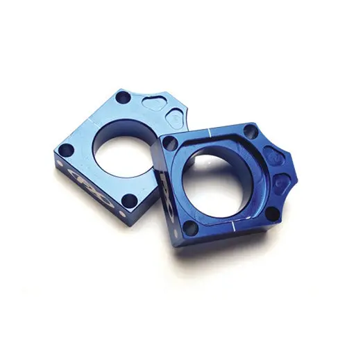 Factory Effex Axle Blocks Blue#17-36142 1