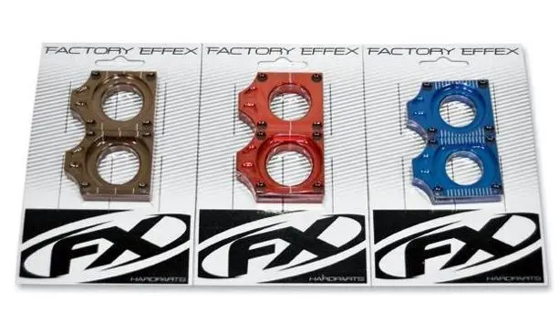 Factory Effex Axle Blocks Red#18-36248 1