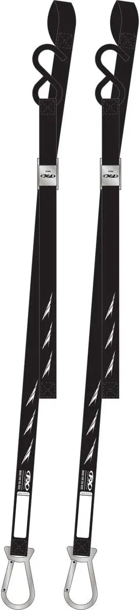 Factory Effex Blue 1.5 Carabiner Tie Downs#22-45282 1