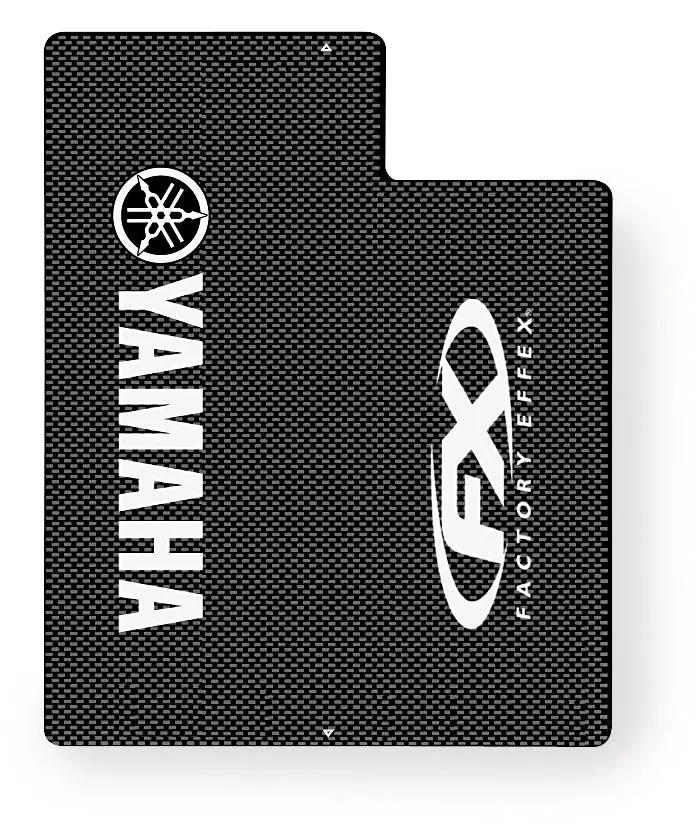 Factory Effex Carbon Upper Fork Shields 2015 Yamaha White#06-38228 1