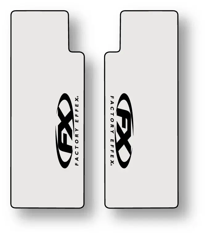Factory Effex Clear Upper Fork Shields 2015 Clear/Black#06-38008 1