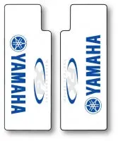 Factory Effex Clear Upper Fork Shields 2015 Yamaha Black#06-38206 1