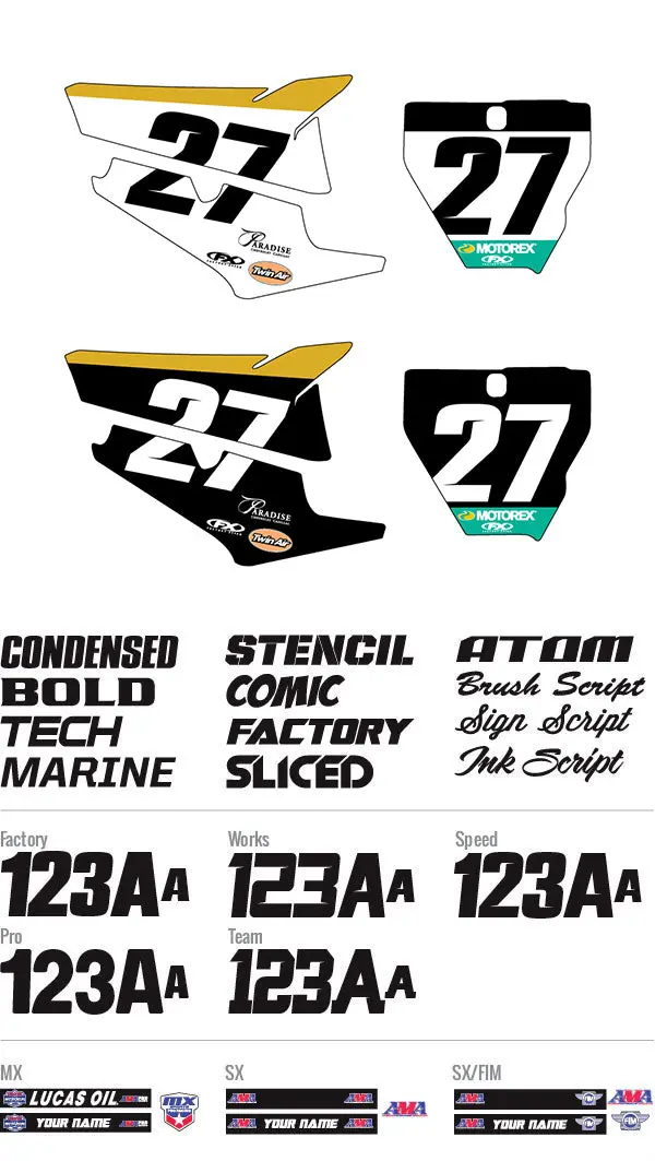 Factory Effex Custom 2022 Rockstar Husqvarna Factory Team Backgrounds#01-10223 1