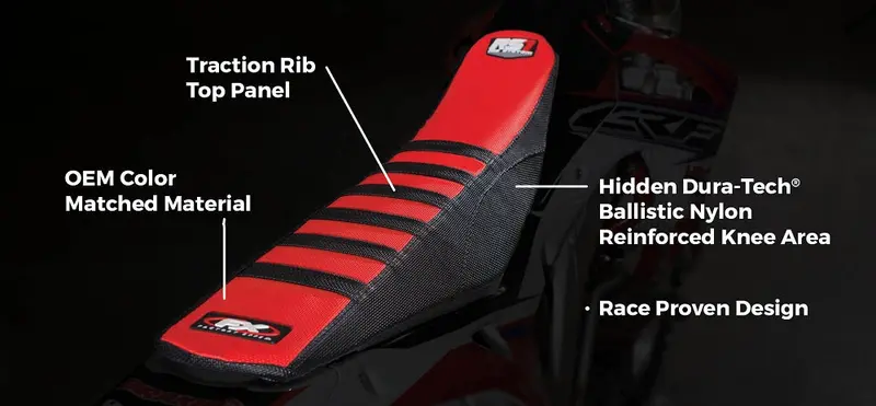 Factory Effex Custom Ktm Rs1 Gripper Seat Cover With Ballistic Nylon#01-00999-A 1
