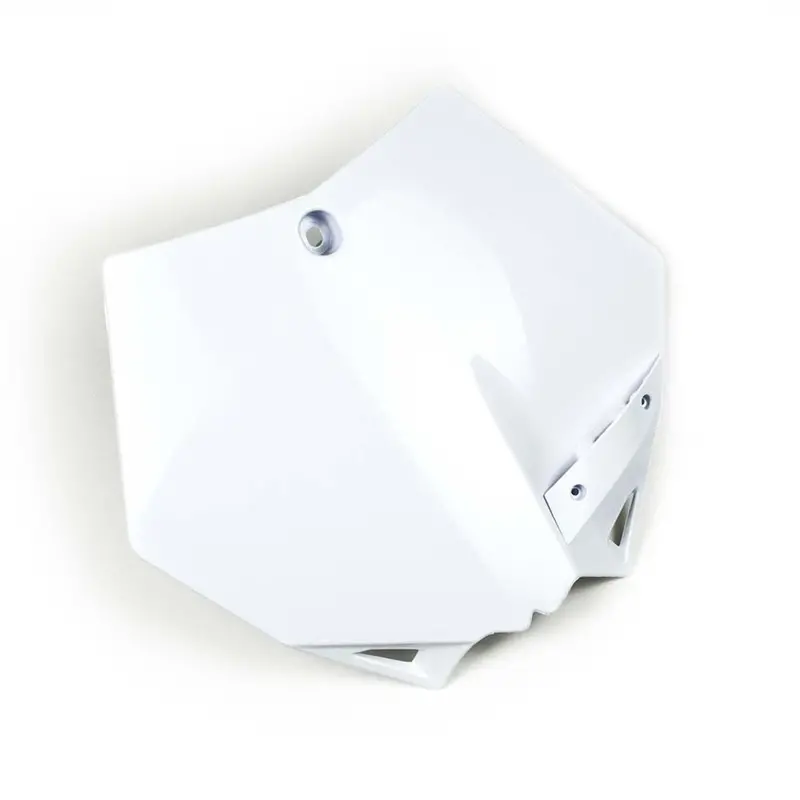 Factory Effex Cycra Plastic Front Number Plate White For Ktm Sx 2007-12#12-73540 1