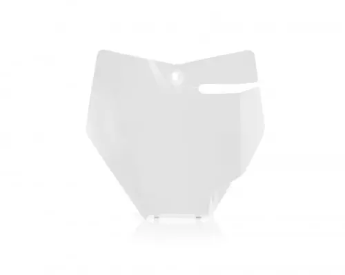 Factory Effex Cycra Plastic Front Number Plate White For Ktm Sx 2019-22#18-73570 1