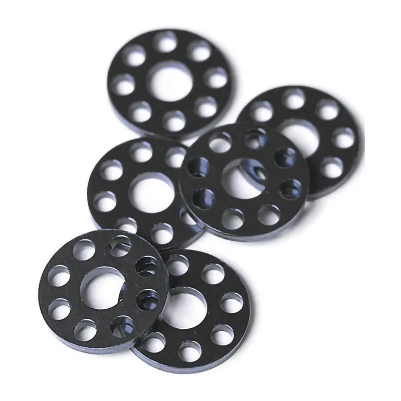 Factory Effex Drilled Washers Black, 25Mm#22-36714 1