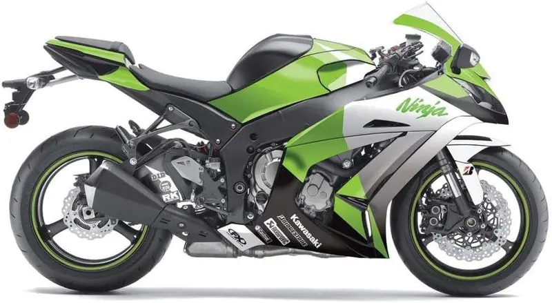 Factory Effex Ev-R Series Oem Green Complete Street Bike Graphic Kit#15-15122-G 1