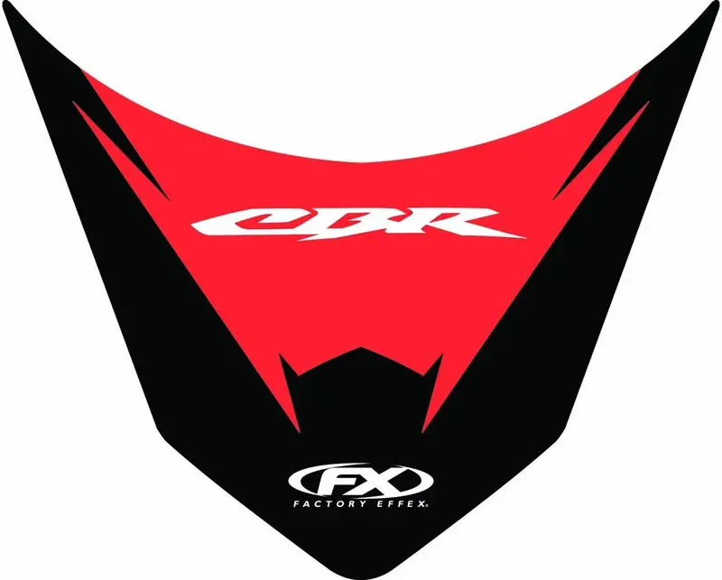 Factory Effex Ev-R Series Red Windscreen Graphic Kit#17-93314 1