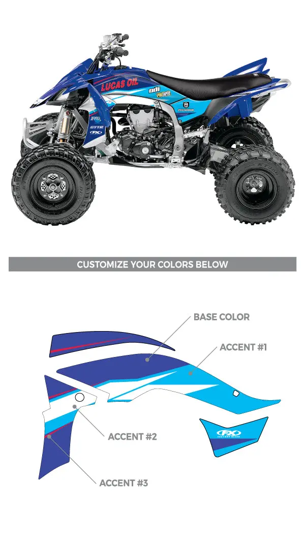 Factory Effex Evo 14 Custom Complete Graphics Kit#01-10122 1