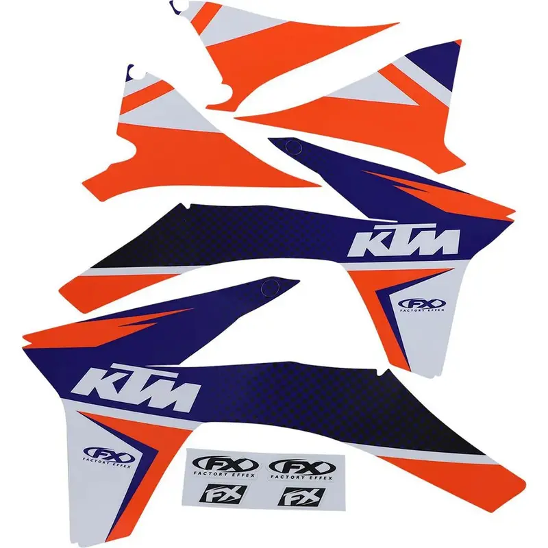 Factory Effex Evo Graphic Kit For Ktm 250 Sx-F 2011#24-01526 1