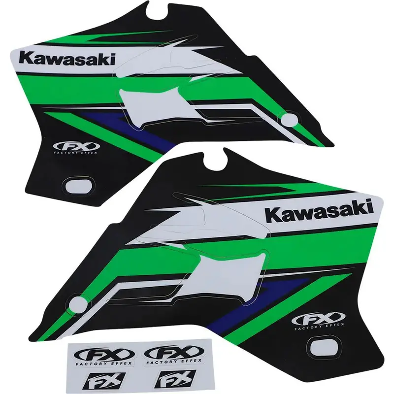 Factory Effex Evo Kawasaki Kdx 200 95 Graphic Kit#24-01142 1