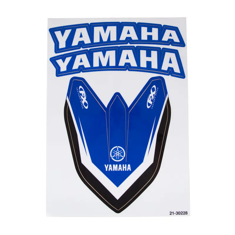 Factory Effex Front Fender Decal Blue#21-30228 1