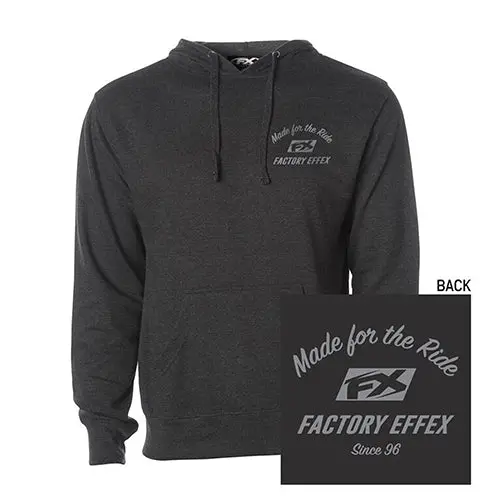 Factory Effex Fx Anthem Pullover /Charcoal Heather M#23-88702 1