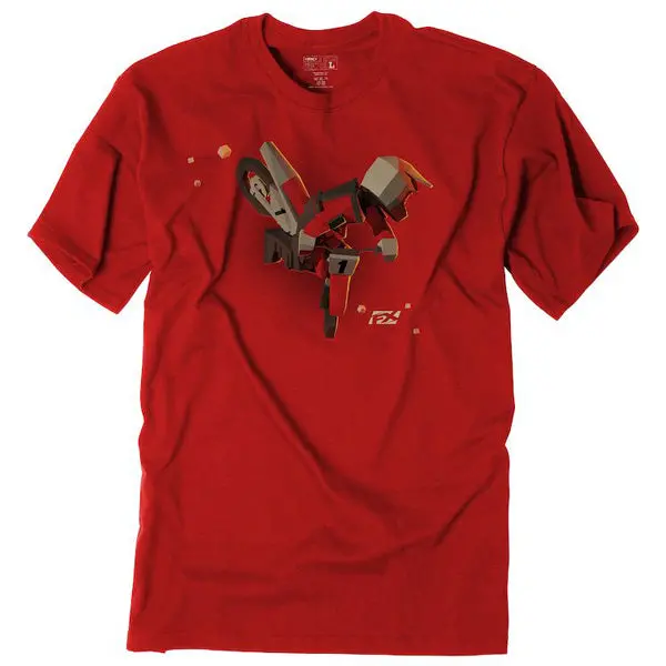 Factory Effex Fx Moto Kids Redyouth T-Shirt / Red (Xl)#19-83716 1