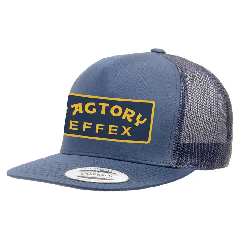Factory Effex Fx Smokin Snapback Trucker Hat Navy#23-86702 1