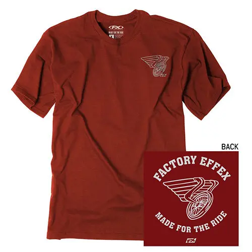Factory Effex Fx Speed Wing T- Shirt / Cardinal M#23-87762 1