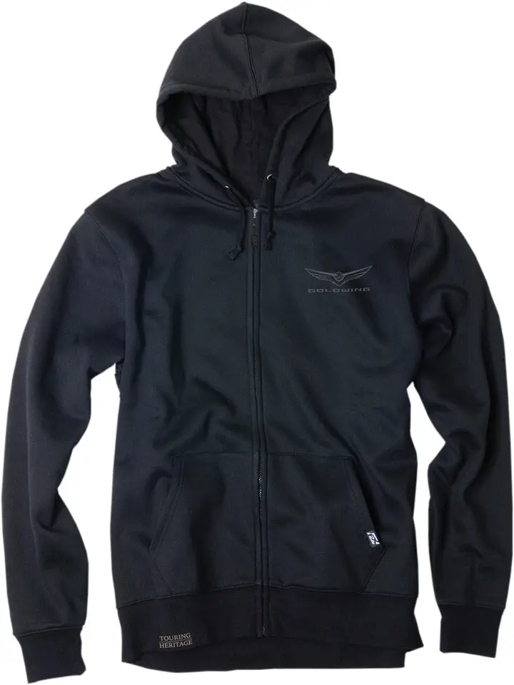 Factory Effex Goldwing Burst Zip Hoodie Large Black#25-88814 1
