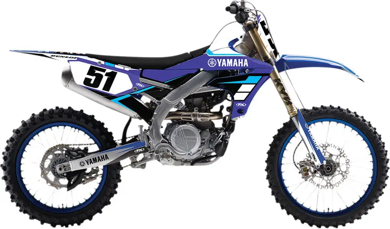 Factory Effex Graphic Evo 17 For Yamaha Tt-R 125 2008#23-01246 1