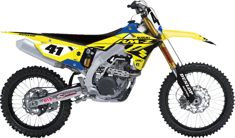Factory Effex Graphic Kit Sr1 For Suzuki Rmz250#26-01422 1