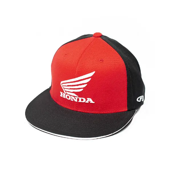 Factory Effex Honda Big Flex-Style Hat / Red-Black (S/M)#15-88344 1