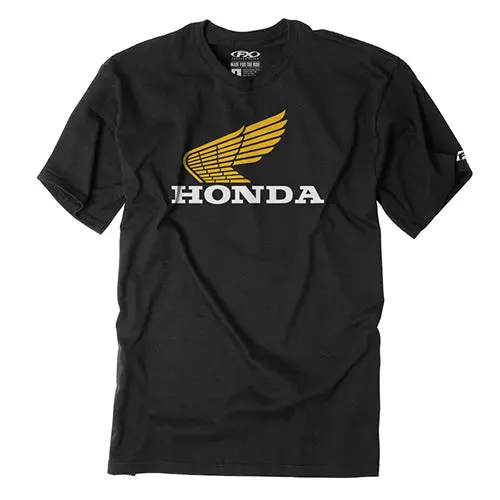 Factory Effex Honda Classic T-Shirt Black (L)#22-87314 1