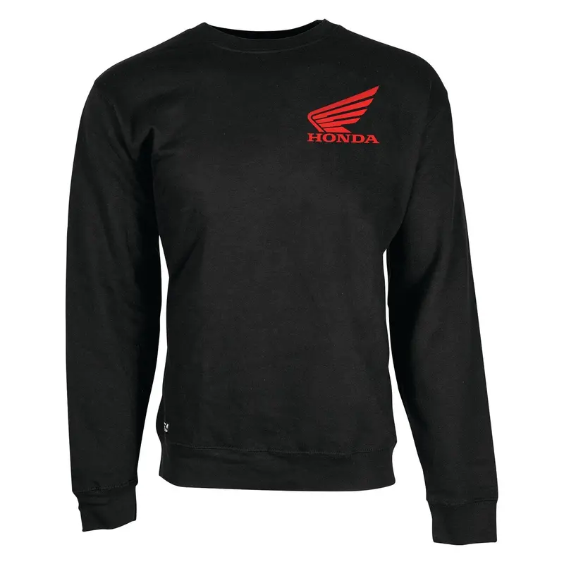 Factory Effex Honda Crew Men's Sweatshirt (X-Large Black)#18-88316 1
