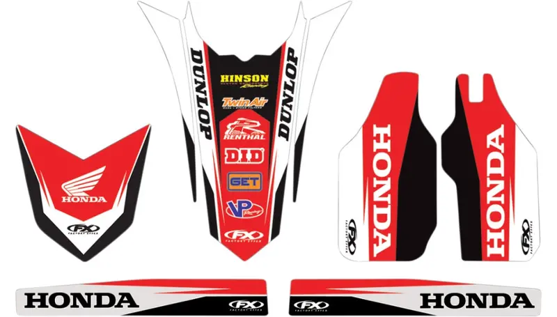 Factory Effex Honda Crf250 22, Crf450 21-22 Trim Kits#24-50332 1