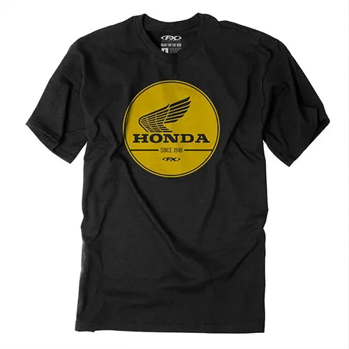Factory Effex Honda Gold Label T- Shirt /Black Xxl#23-87308 1
