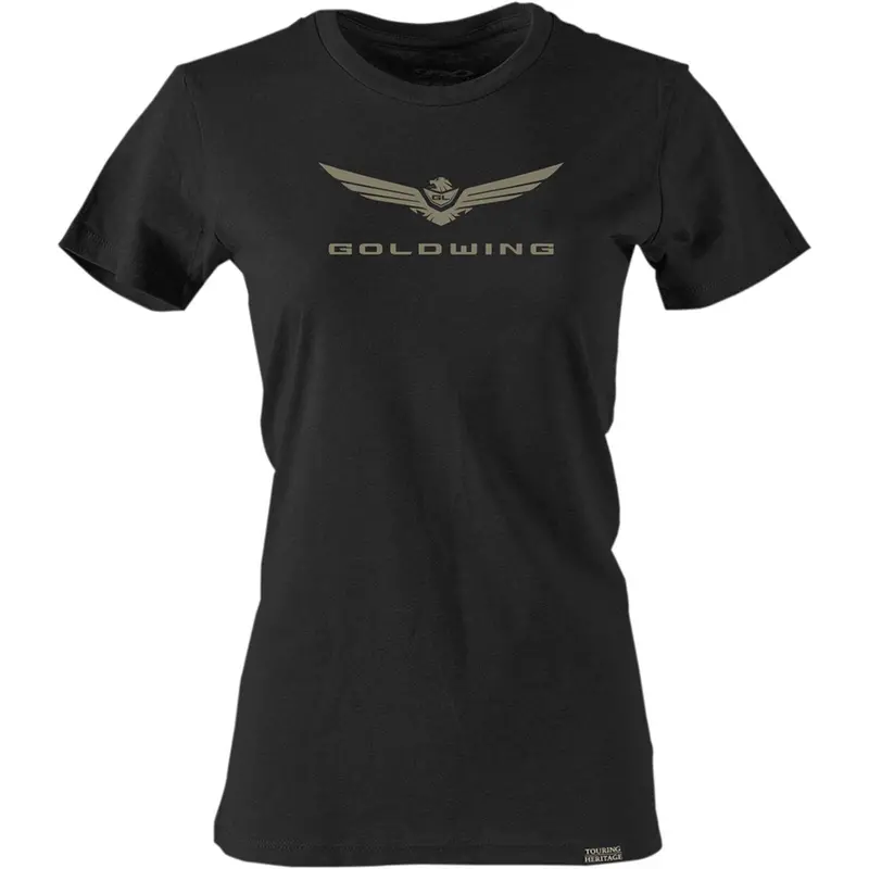 Factory Effex Honda Goldwing Bold Women's T-Shirt Black Xl#25-87856 1