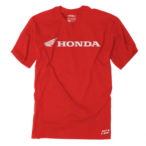 Factory Effex Honda Horizontal T- Shirt / Red (Xxl)#15-88336 1