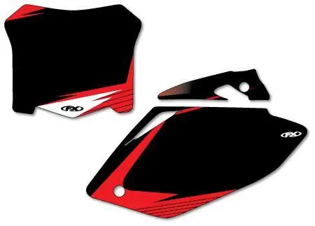 Factory Effex Honda Number Plate Backgrounds#13-64350 1