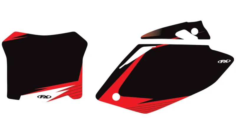 Factory Effex Honda Number Plate Backgrounds#24-64354 1