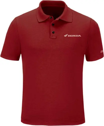Factory Effex Honda Polo Shirt Red 2Xl#25-85308 1