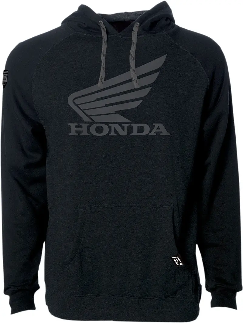 Factory Effex Honda Pullover Hoodie - Black - 2Xl#25-88308 1