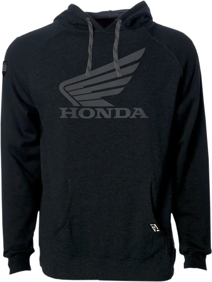 Factory Effex Honda Pullover Hoodie Medium Black#25-88302 1