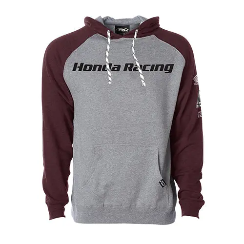 Factory Effex Honda Racing Pullover / Gray-Burgandy M#23-88302 1