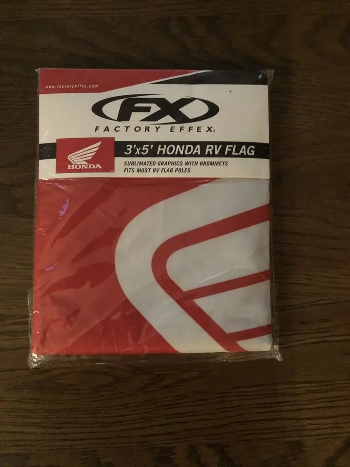 Factory Effex Honda Rv Flag 3X5#22-45340 1
