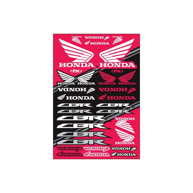 Factory Effex Honda Sticker Sheet#22-68334 1