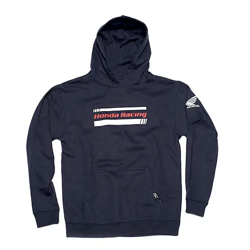 Factory Effex Honda Stripes Youth Pullover Sweatshirt Navy (M)#22-88342 1