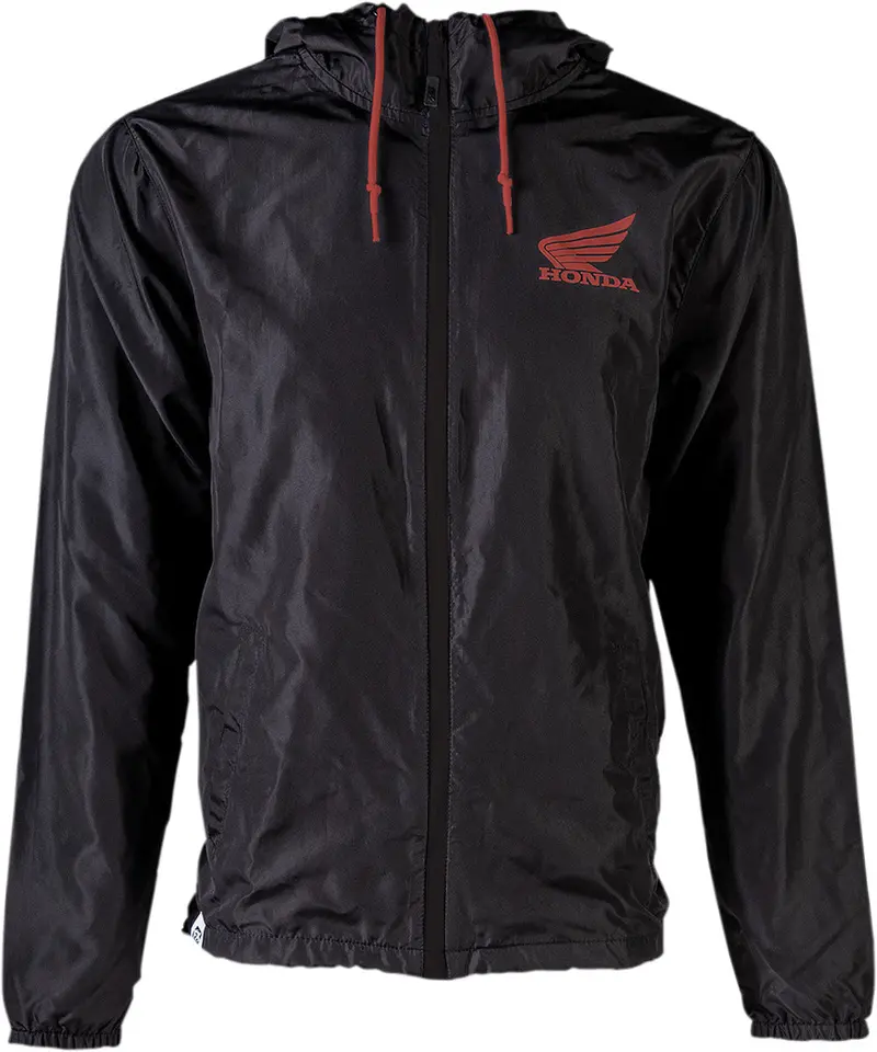Factory Effex Honda Windbreaker Jacket Black X-Large#25-85326 1